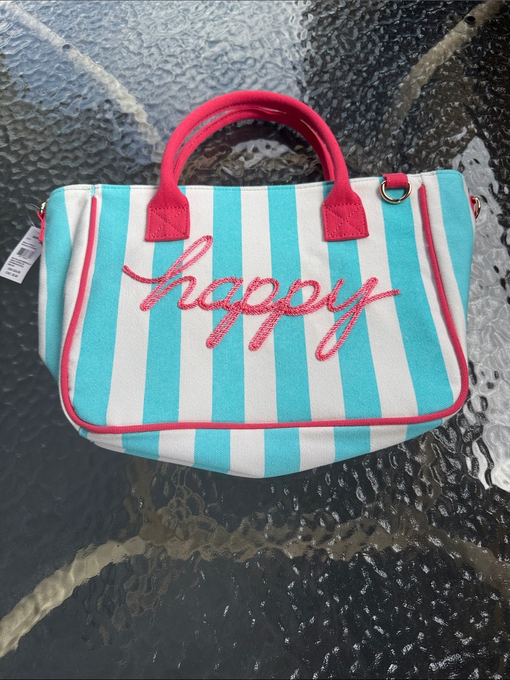 Claire’s boutique “Happy tote bag”